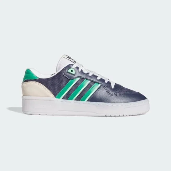 Adidas Rivalry Low Top Mens Casual Sneaker Shoes Blue Green FZ6326 NEW Multi Sz - Picture 2 of 8